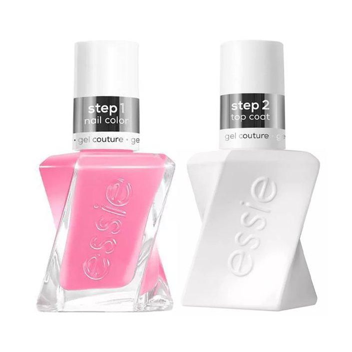Essie Gel Couture Haute to Trot Nail Polish and Essie Gel Couture Top Coat