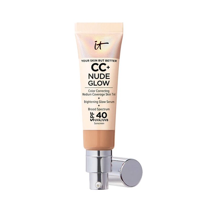 IT Cosmetics CC+ Nude Glow Lightweight Foundation + Glow Serum With SPF 40