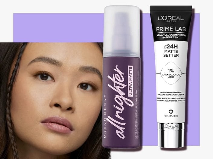 Four L'Oréal Paris Infallible 24H Fresh Wear Foundation in a Powder compacts in different shades