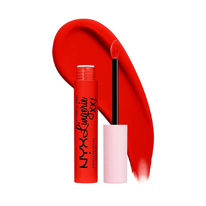NYX Professional Makeup XXL Lip Lingerie Liquid Lipstick in On Fuego