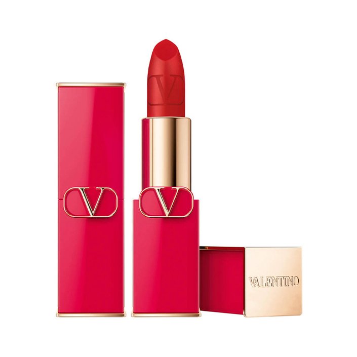 Valentino Beauty Rosso Valentino Refillable Lipstick in Red in Love
