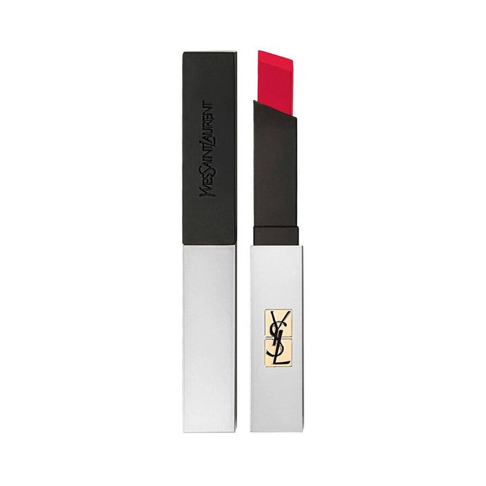 YSL Beauty The Slim Sheer Matte Lipstick in Rouge Devetu